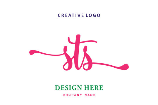 STS lettering logo is simple, easy to understand and authoritative