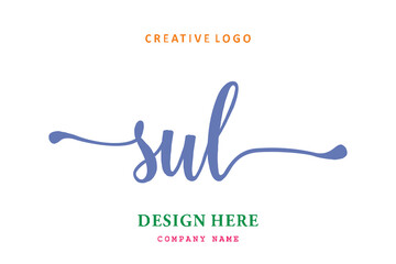SUL lettering logo is simple, easy to understand and authoritative