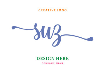 SUZ lettering logo is simple, easy to understand and authoritative