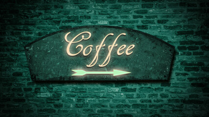 Street Sign to Coffee