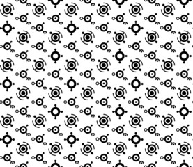 Abstract seamless pattern, minimal geometric background, repeating geometric pattern, graphic modern pattern, black and white pattern background