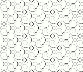 Abstract seamless pattern, minimal geometric background, repeating geometric pattern, graphic modern pattern, black and white pattern background