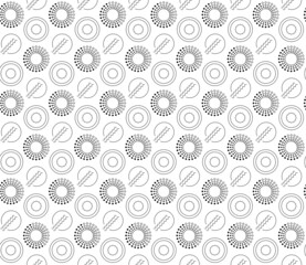 Abstract seamless pattern, minimal geometric background, repeating geometric pattern, graphic modern pattern, black and white pattern background