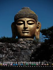 Temple and Statue