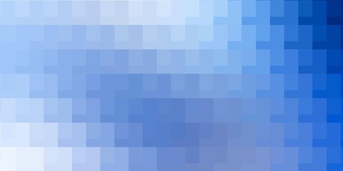 Light BLUE vector background with rectangles.