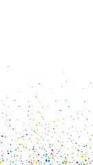 Festive posh confetti. Celebration stars. Bright c