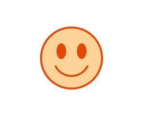 Emoji line icon. High quality outline symbol for web design or mobile app. Thin line sign for design logo. Color outline pictogram on white background