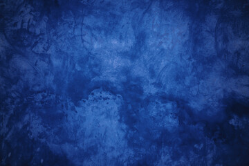 blue concrete background