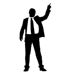 businessman person suit male silhouette 