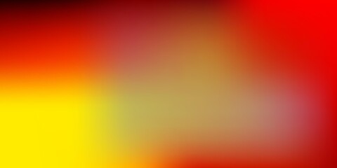 Light Orange vector blur drawing.