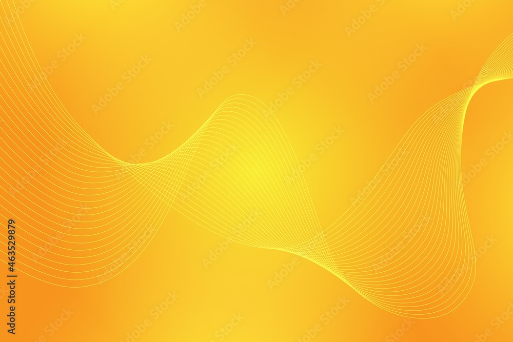 Poster abstract background with curved wavy lines. vector illustration for design. wave from lines
