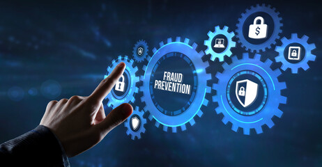 Internet, business, Technology and network concept. Cyber security data protection business technology privacy concept. Virtual button.