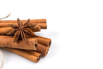 Stars anise and Cinnamon