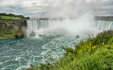 Powerful nature of Niagara Falls, Ontario