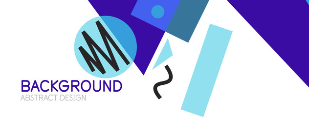 Abstract background with blocks, lines, geometric shapes. Techno or business concept for wallpaper, banner, background, landing page