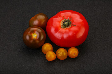 Tomato mix - red, yellow and cumato