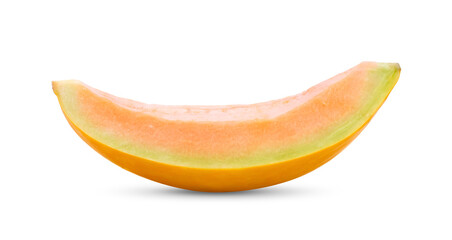 Fototapeta na wymiar cantaloupe melon isolated on white