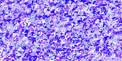 Light Purple vector pattern with polygonal style.