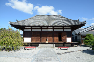 太子道　額安寺　本堂　奈良県大和郡山市
