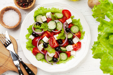 Classic greek salad
