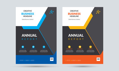 Annual Report  Design Template Concept Idea
