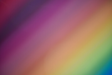 Soft focused spectral gradient of light, abstract background