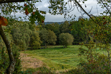 Heath area with a height of 92 meters, and with a beautiful view over the Gudenå valley.