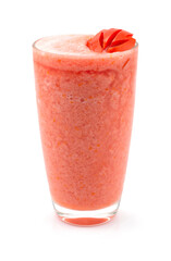 Tomato Smoothie refreshing and healthy High Vitamin and lycopene decorated carved Tomato Leaf Shape
