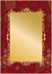 フレーム　アンティーク　クリスマス