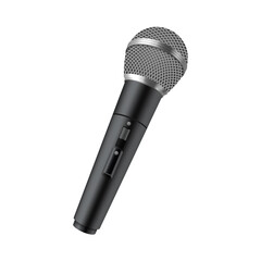 Modern wireless radio microphone for karaoke, talk show, interview or stage performance