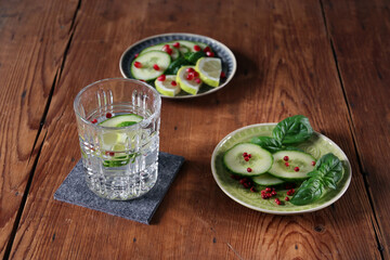 gin tonic und garnitur-varianten