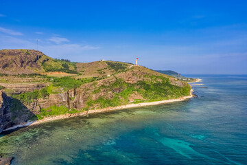 Cu Lao Re or Ly Son island or Volcanic island, Quang Ngai, Vietnam. 