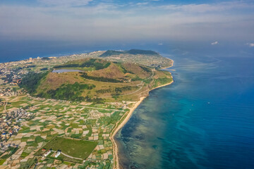Cu Lao Re or Ly Son island or Volcanic island, Quang Ngai, Vietnam. 