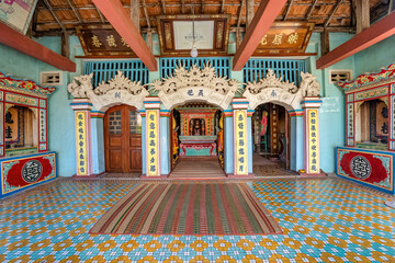 Obraz premium Am Linh Tu temple at Ly Son island, Quang Ngai, Vietnam