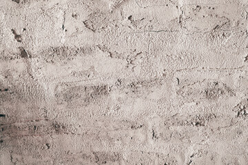 Concrete plaster wall. Rough, loft style texture.