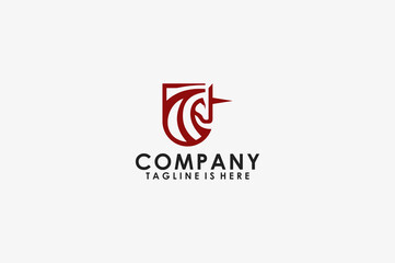 Horse Logo Design Icon Template