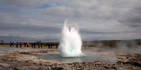 Islanda, geysir, gayser