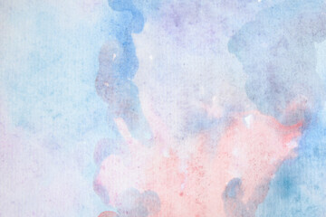 abstract pastel colours watercolor hand painted background
