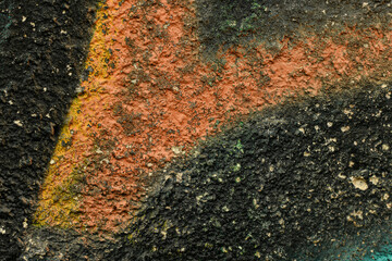 Colored wall texture color paint graffiti background