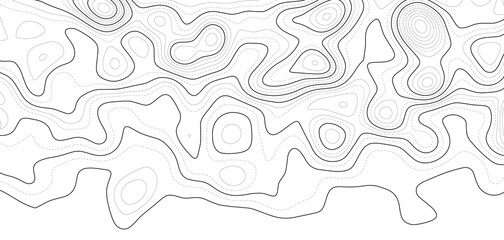 Contour map background. Vector geography scheme and terrain. Topography grid map.
