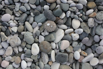 pebbles on the beach