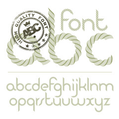 Set of vector rounded lower case alphabet letters isolated created using guilloche ornate, decorate waves. Can be used for certificate design.