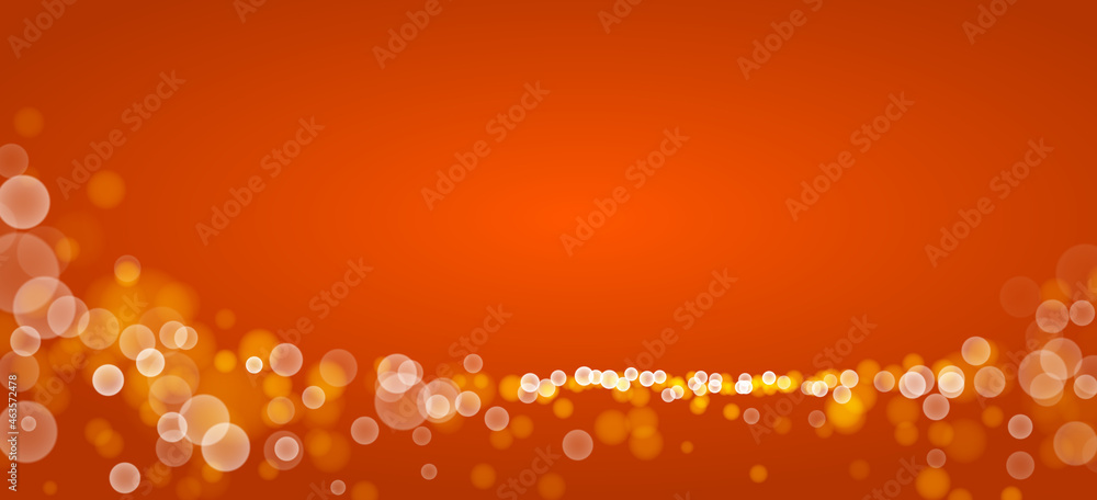 Poster beautiful bokeh blurred lights vector abstract background with defocused transparent lights effect w