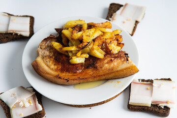 grilled chops