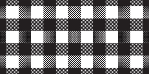 tartan plaid seamless pattern checked vector cartoon repeat wallpaper tile background doodle scarf isolated illustration design
