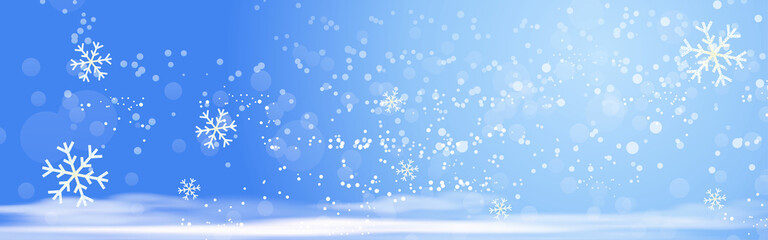 Vector Illustration for Hello Winter background.
