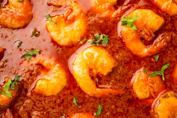 Prawns or shrimp or zinga masala curry
