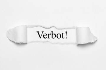 Verbot!