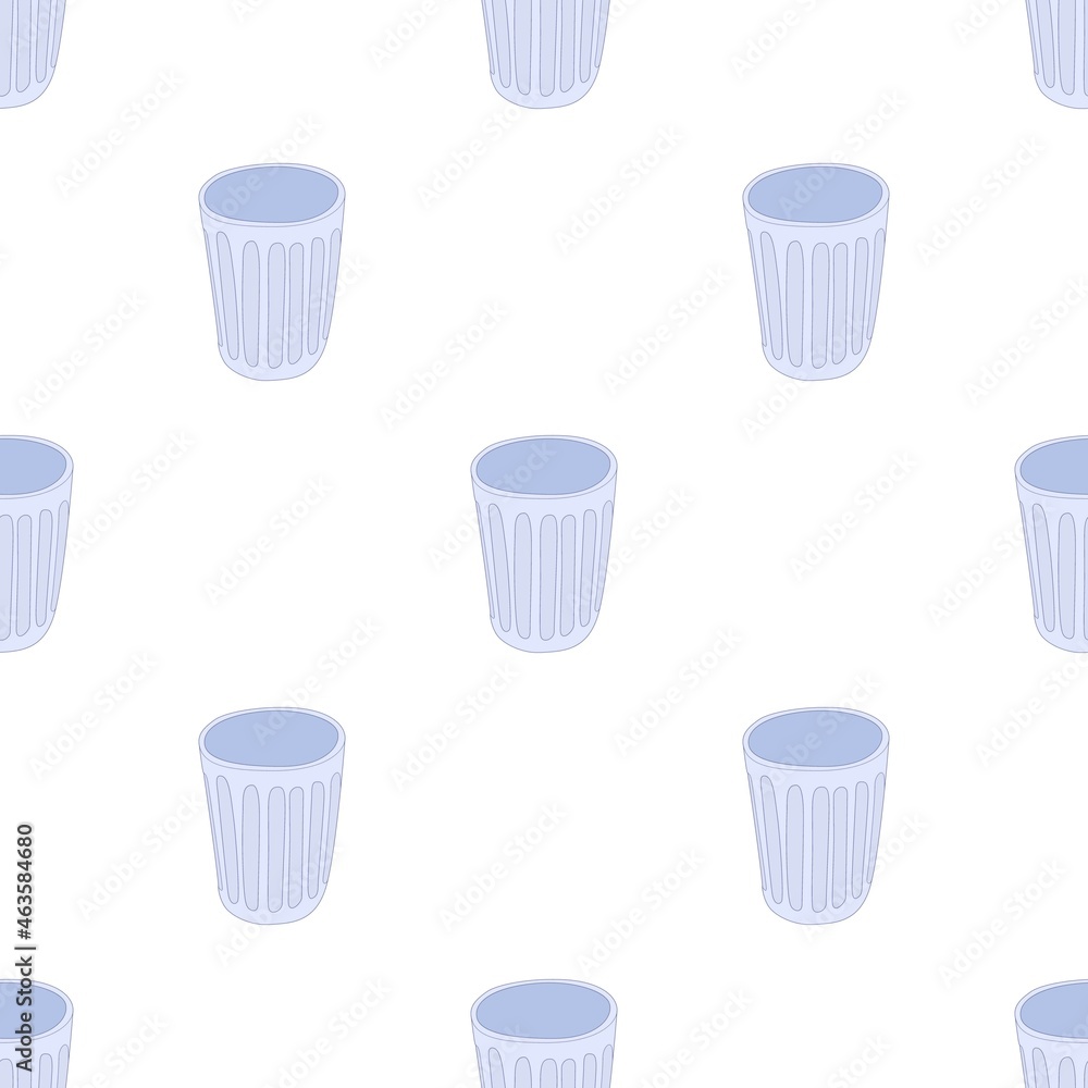 Poster trash pattern seamless background texture repeat wallpaper geometric vector