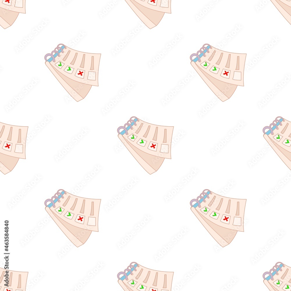 Aufkleber notepad pattern seamless background texture repeat wallpaper geometric vector